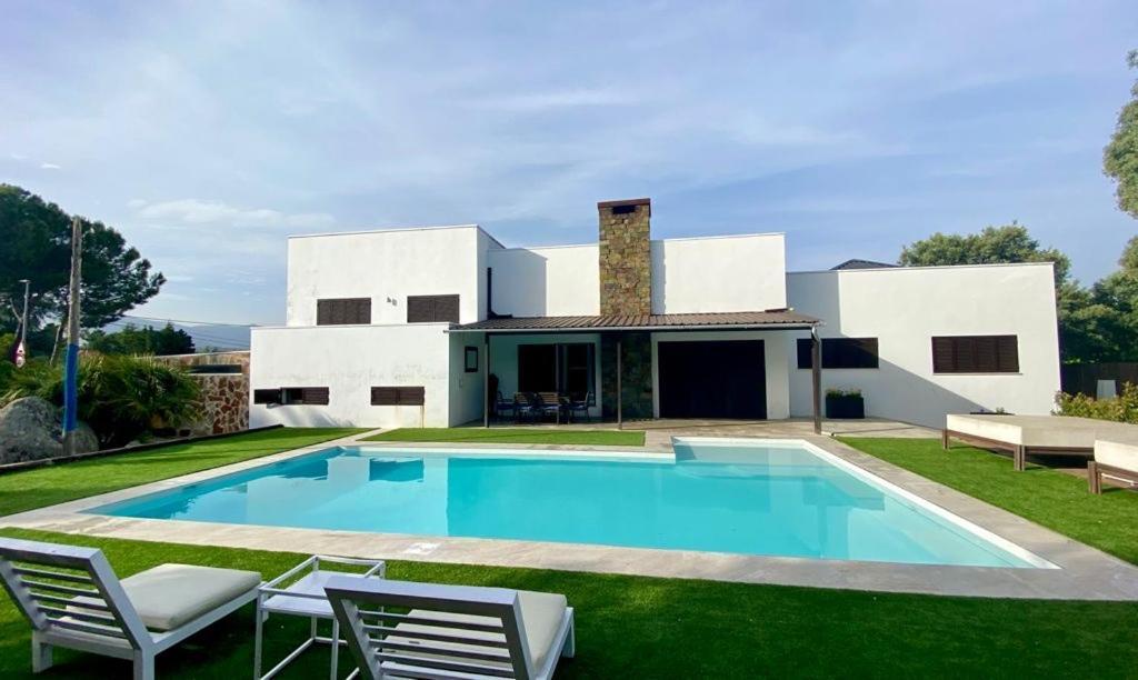 Villa La Roca Madrid Guadarrama Esterno foto